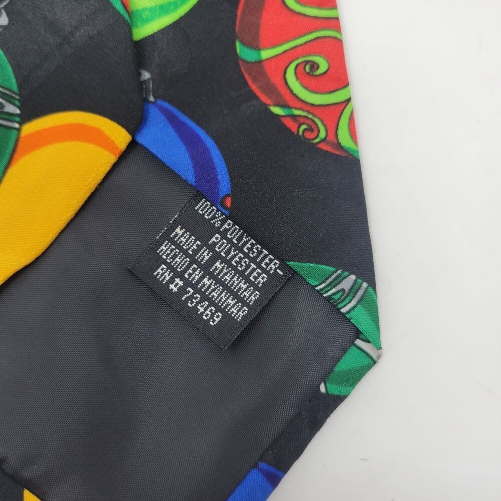 Vintage Funny Looney Tunes Christmas‎ Holiday Cartoon Tie - Picture 5 of 5